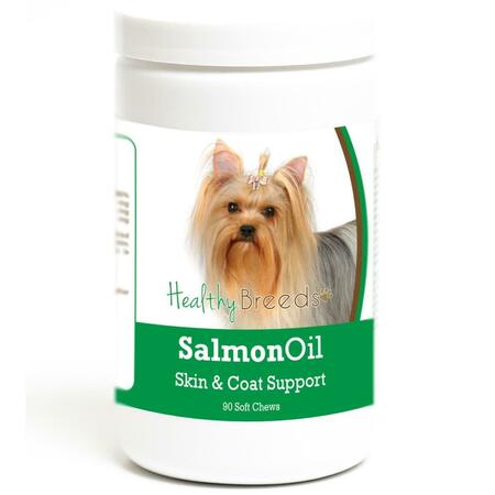 HEALTHY BREEDS Yorkshire Terrier Salmon Oil Soft Chews, 90PK 192959018140